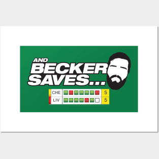 And Becker Saves... Posters and Art